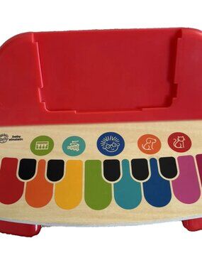 Baby Einstein Cal’s First Melodies Magic Touch Wooden Piano Tested/Works